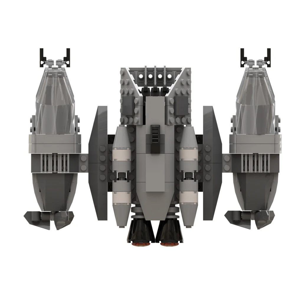 Gobrick MOC космическая война B-крыло-Страйкер космический корабль строительные блоки