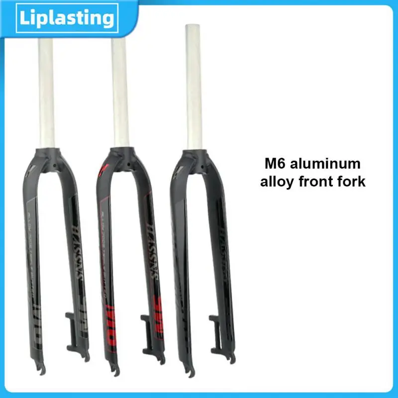 

Hard Fork Aluminum Alloy Firm Shock Absorber Bicycle Front Fork Bicycle Parts Bike Brake Light Weight Toughness Labor-saving