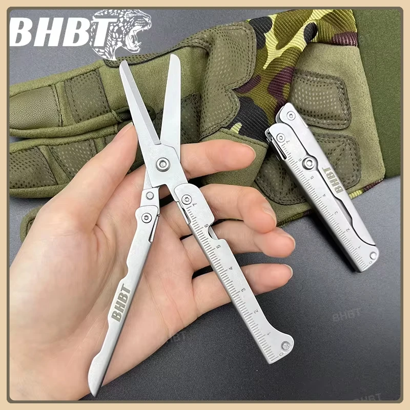BHBT Большие ножницы Складные инструменты Гибкие Портативное уличное