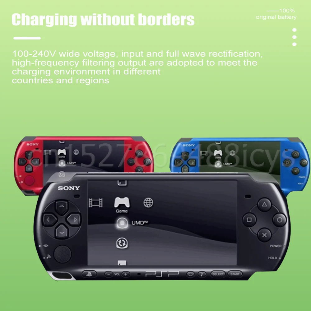 Литиевая аккумуляторная батарея SONY PSP-S110 3 6 В 1200 мАч для Sony PSP2000 PSP3000 PlayStation