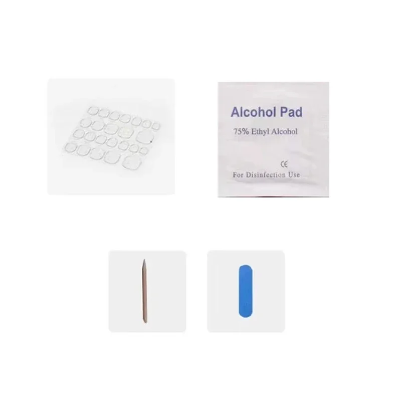 10 шт. многоразовые накладные ногти с клеем