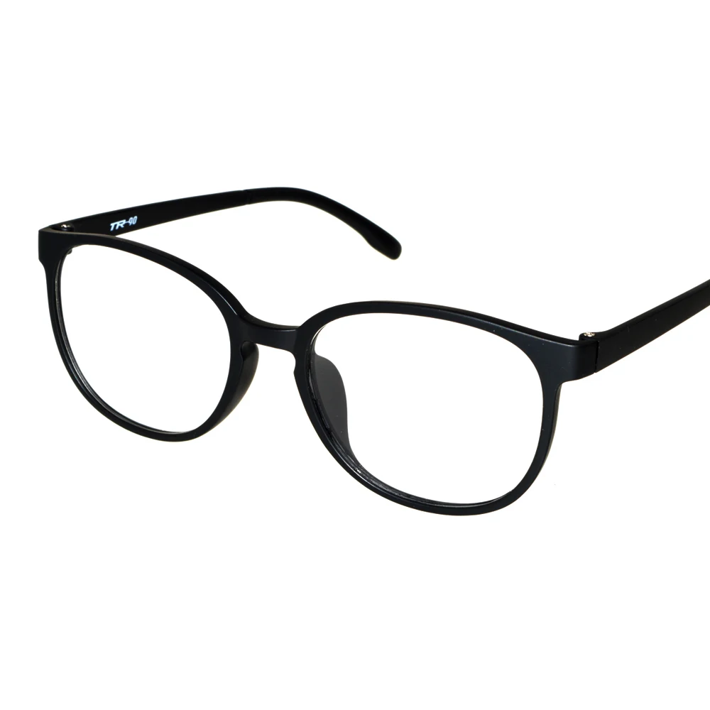 

Retro Reading Glasses Round Black Frame Optical Eyeglasses for Men Women Ultralight+1 +1.5 +2 +2.5+3 +3.5 +4