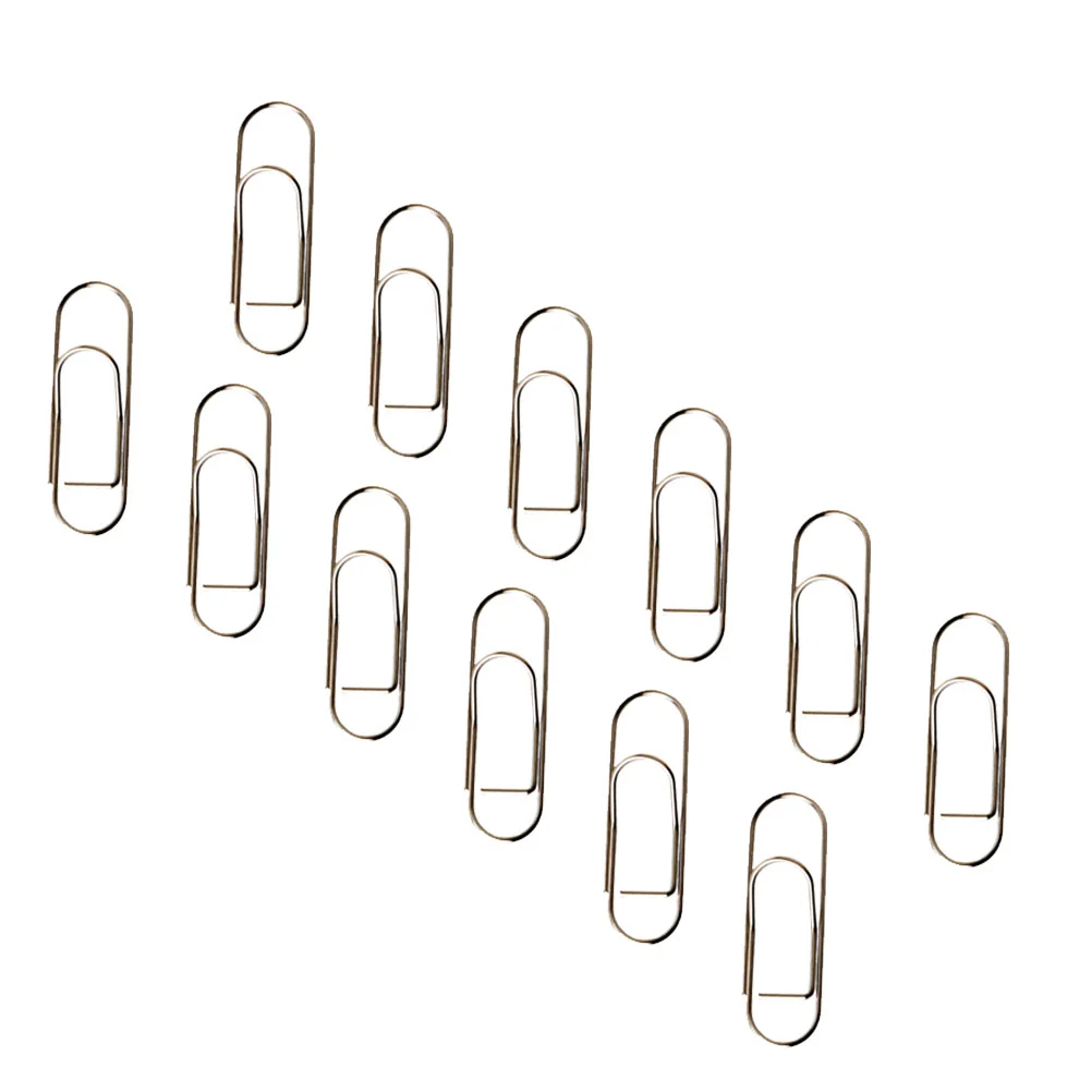 

12pcs Metal Pen Holder Clips Multifunction Portable Paper Clip Hanging Pen Spring Clips