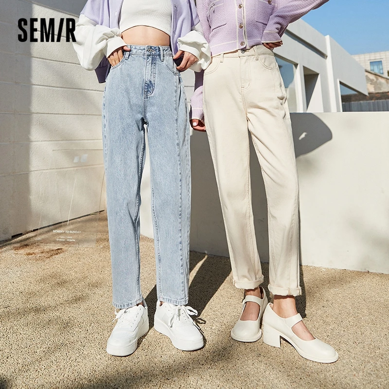 Semir Jeans Women Slim Pants Spring 2022 Tapered Pants New Loose Radish Pants Small Women'S Clothing
