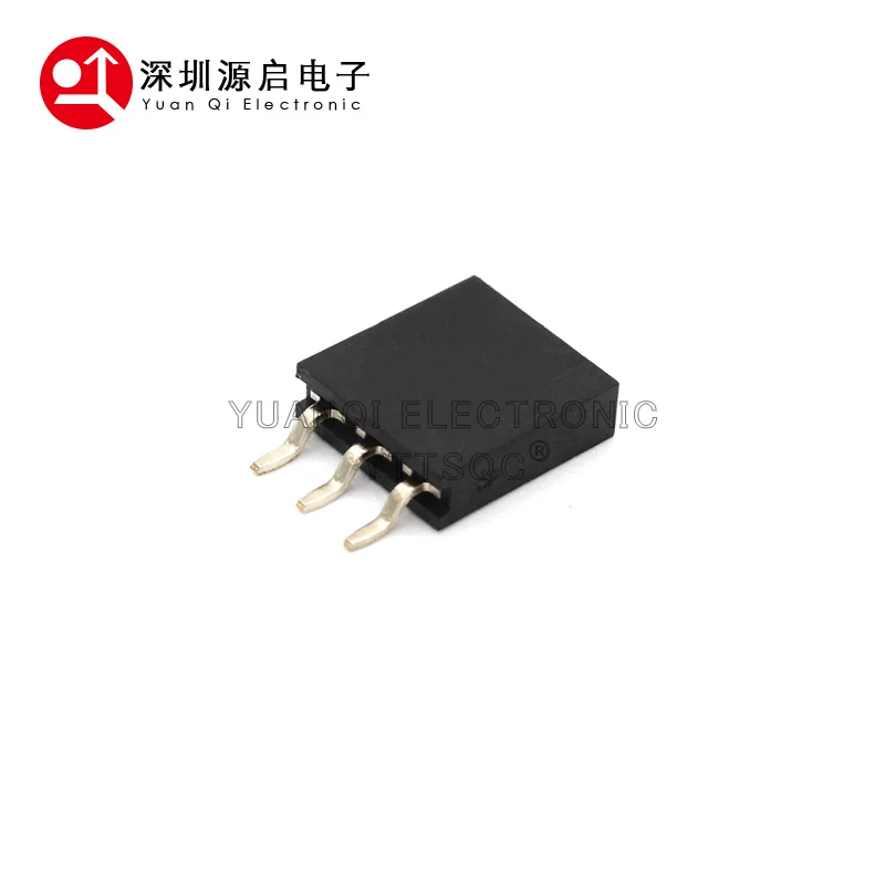 Фото 10 шт. SMT SMD 2/3/4/5/6/7/8/9/40 контактный Однорядный прямоугольный гнездовой штырьковый разъем 2,54 мм Шаг полоса разъем 4P/5P/6P/8P/9P №4