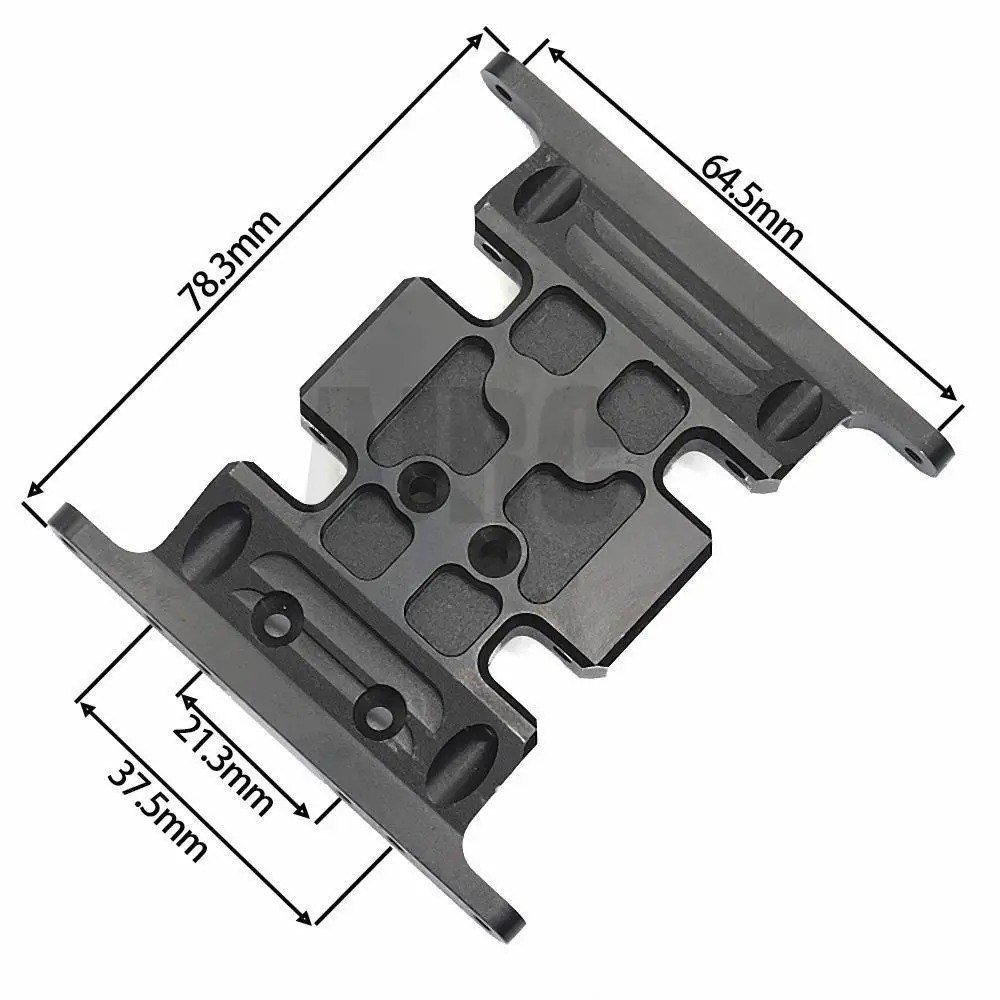 

Metal Chassis Gearbox Mount Transmission Holder for 1/10 RC Crawler Axial SCX10 II 90046 90047 90075