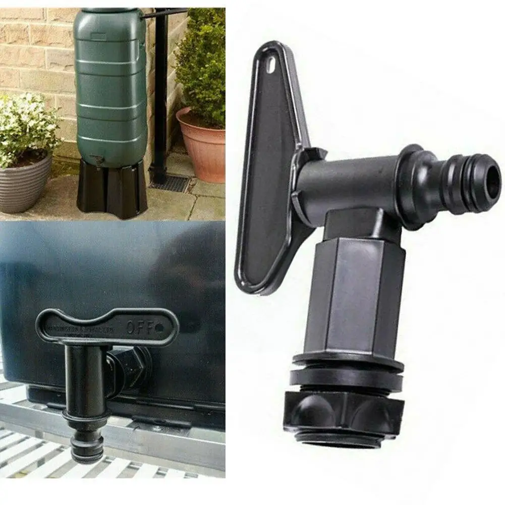 

3/4 Replacement Water Butt Tap Barrel Plastic Adapter Beer Home Threaded Brew Connectors Rain F8r9