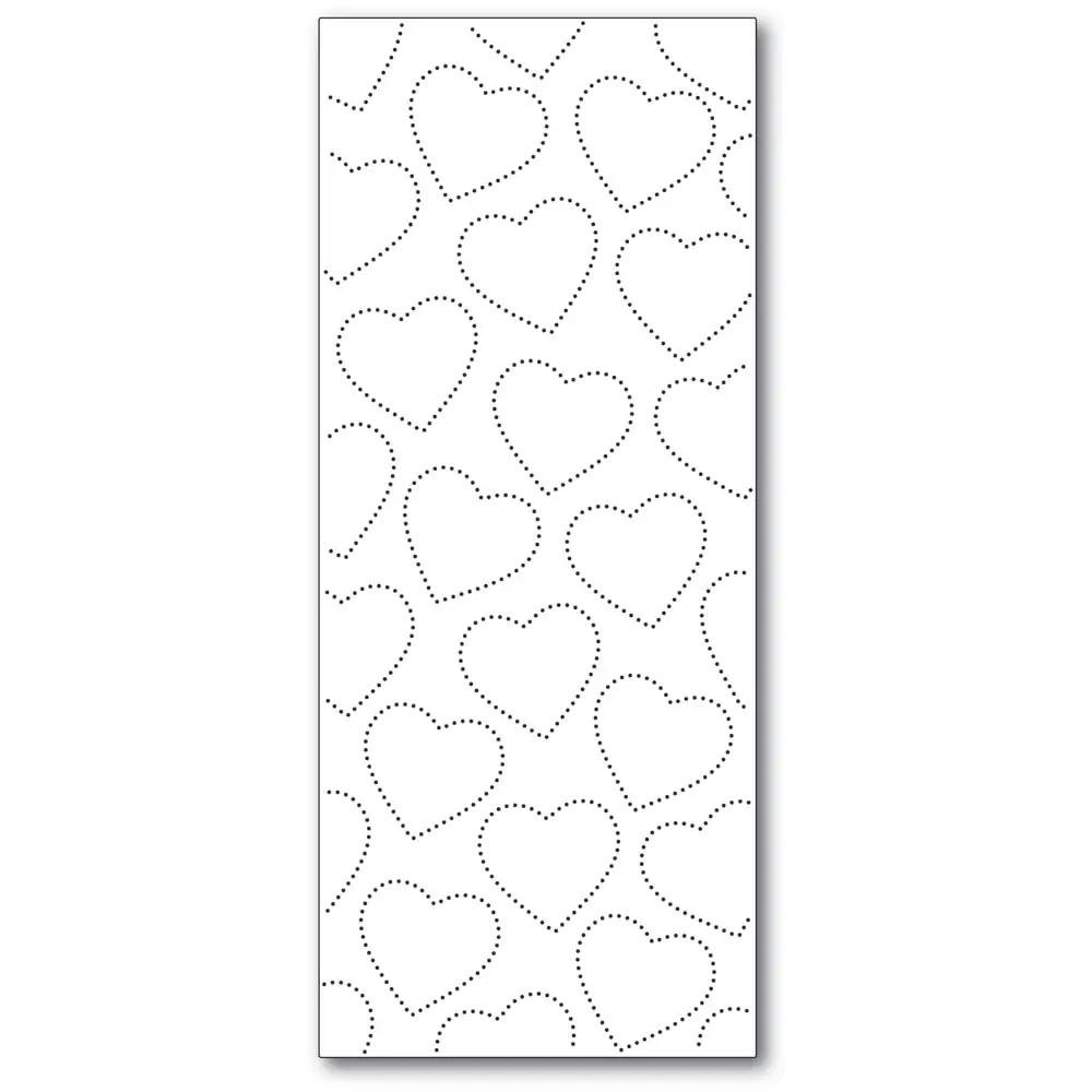 

Slim Pinpoint Heart Metal Cutting Dies for New Arrivals 2022 Scrapbooking Valentine's Day Frame Card Craft Supplies No Stamp