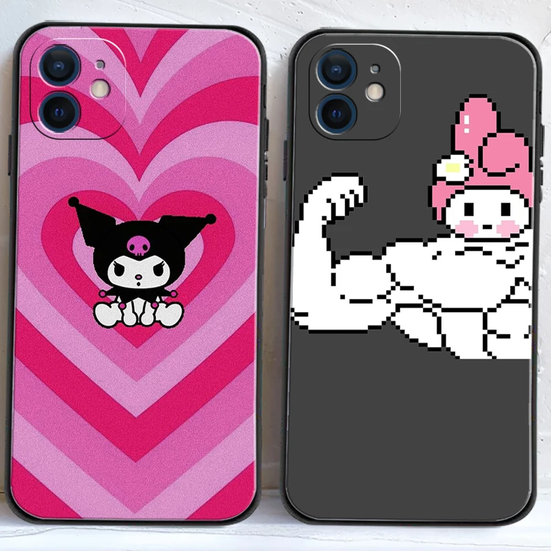 

Hello Kitty Cute Phone Cases For iPhone 11 12 Pro MAX 6S 7 8 Plus XS MAX 12 13 Mini X XR SE 2020 Coque Carcasa Funda