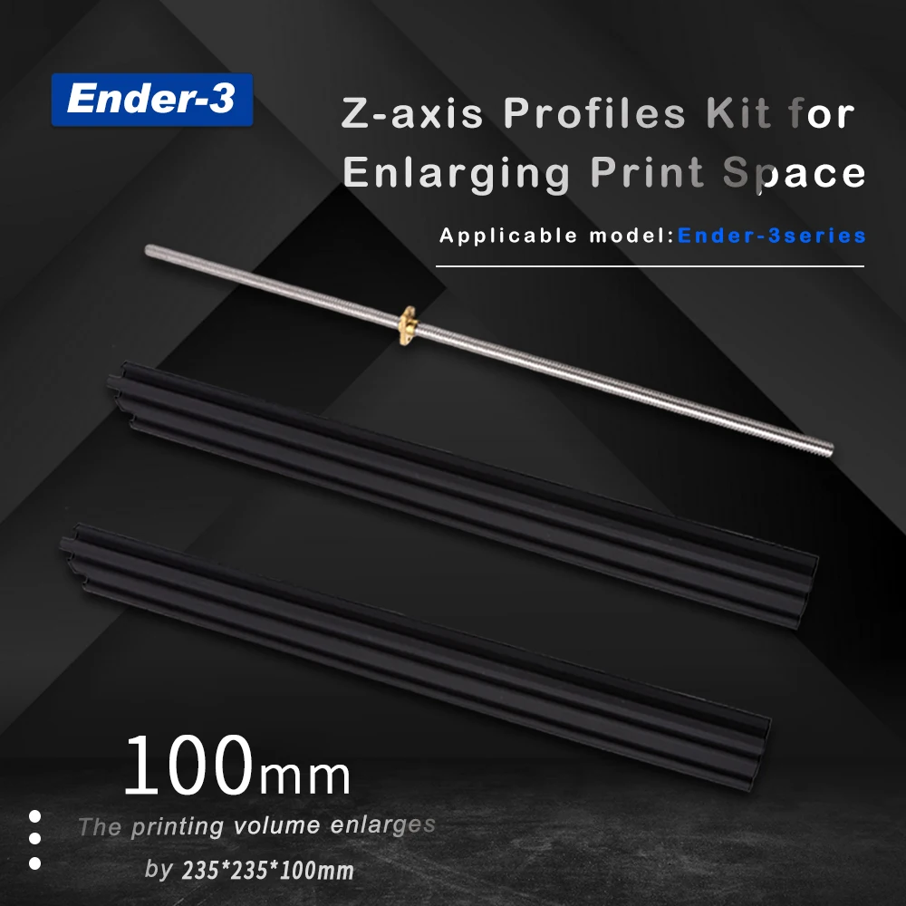 

2040 Profiles T8*8 Lead Screw Nut Ender-3 Z-axis Extension Profiles upgrade Kit for Ender 3 Ender 3 Pro Ender 3 V2 3D printer