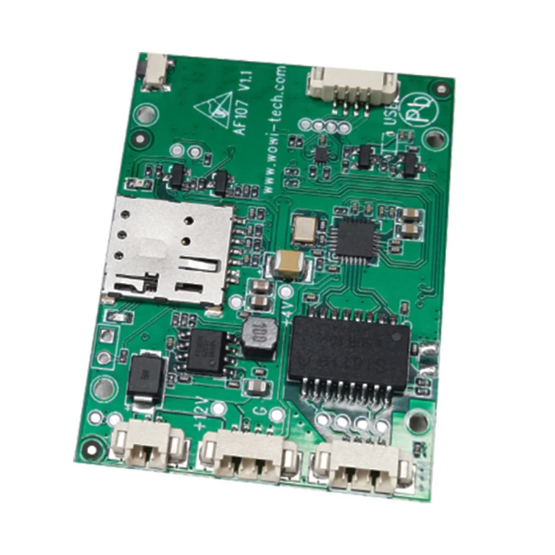 

AF107 Mini 4G/3G/2G WIFI LAN Module Connect CCTV Camera PCB Industrial Communication Module with Sim Card Slot