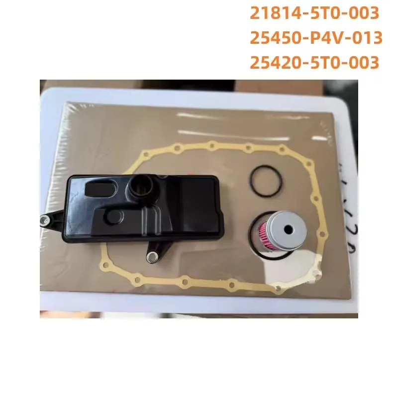 

Комплект фильтров для автоматической коробки передач автомобиля 25420-5T0-003 25450-P4V-013 254205T0003 для HONDA CIVIC FIT HR-V 1.5L 1.8L 2014-2019