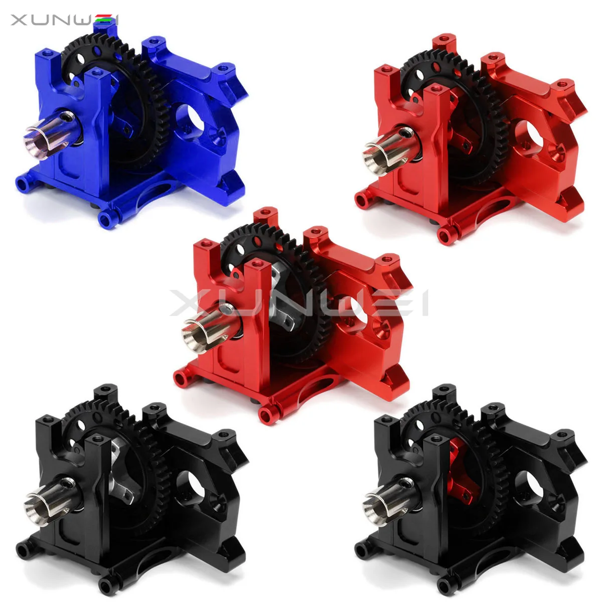 Набор алюминиевых центральных дифференциалов 50T стальной прямой вал для RC ARRMA 6S