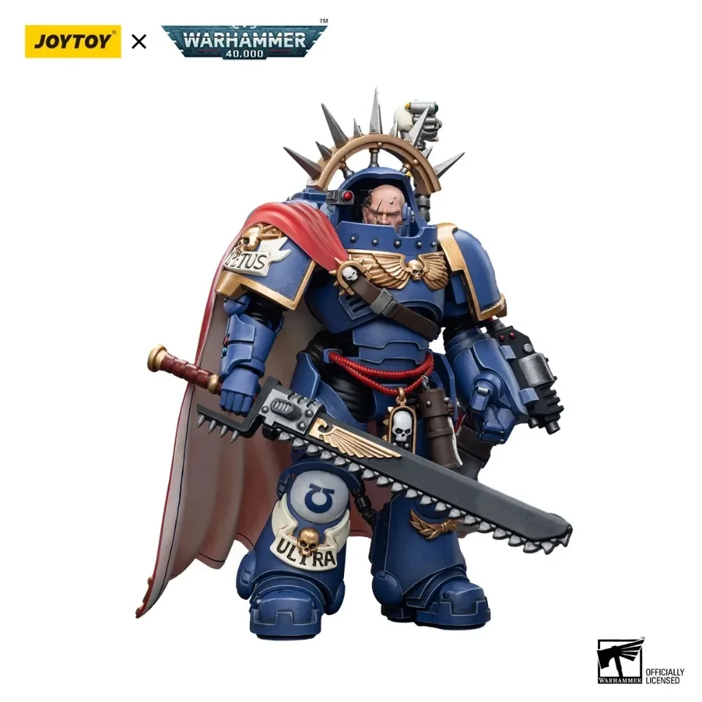 [В НАЛИЧИИ] JOYTOY Warhammer 40K 1/18 Фигурка Ультрамарин Капитан в Гравис Броня Аниме