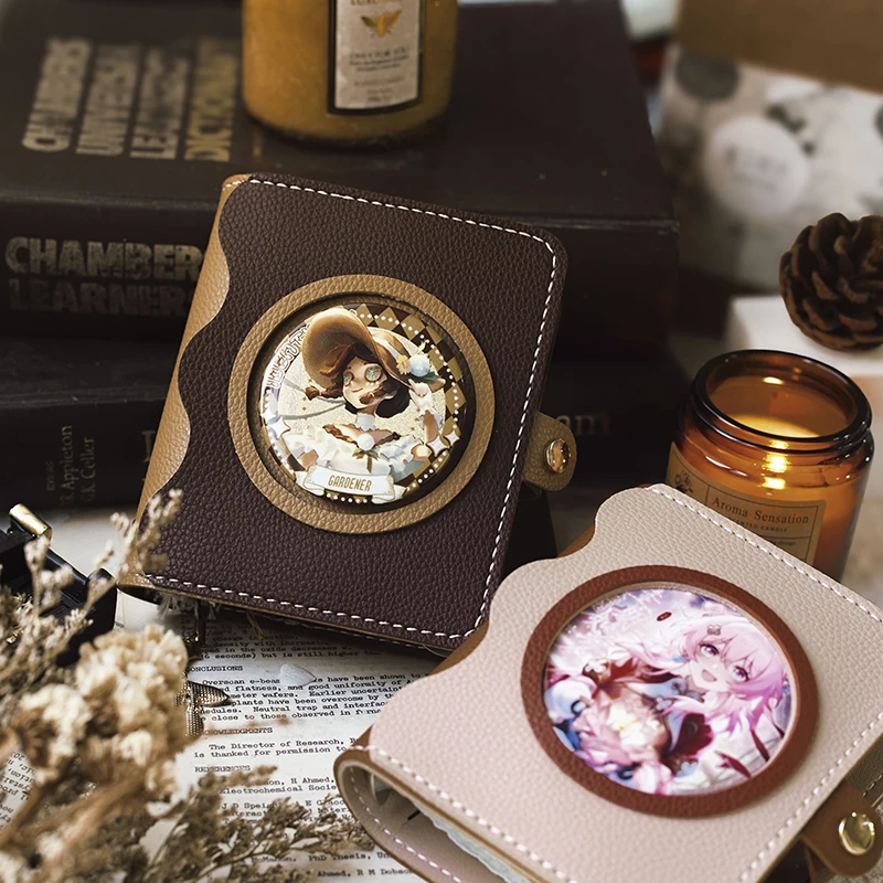 M5/A8 чехол для бейджа из искусственной кожи с вкладышами блокнот-планировщик