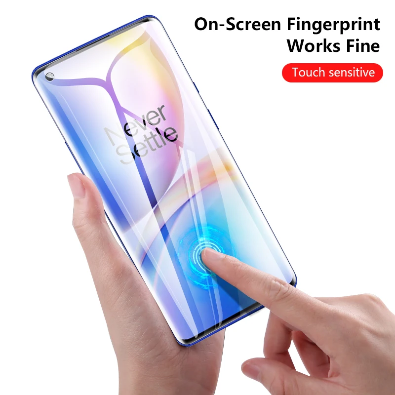 

3D Curved For Oneplus 8 pro 7T Screen Protector Nano Hydration Film 1+ 9 Pro Nord 2 CE N10 5G 8T Full Cover Not Tempered Glass