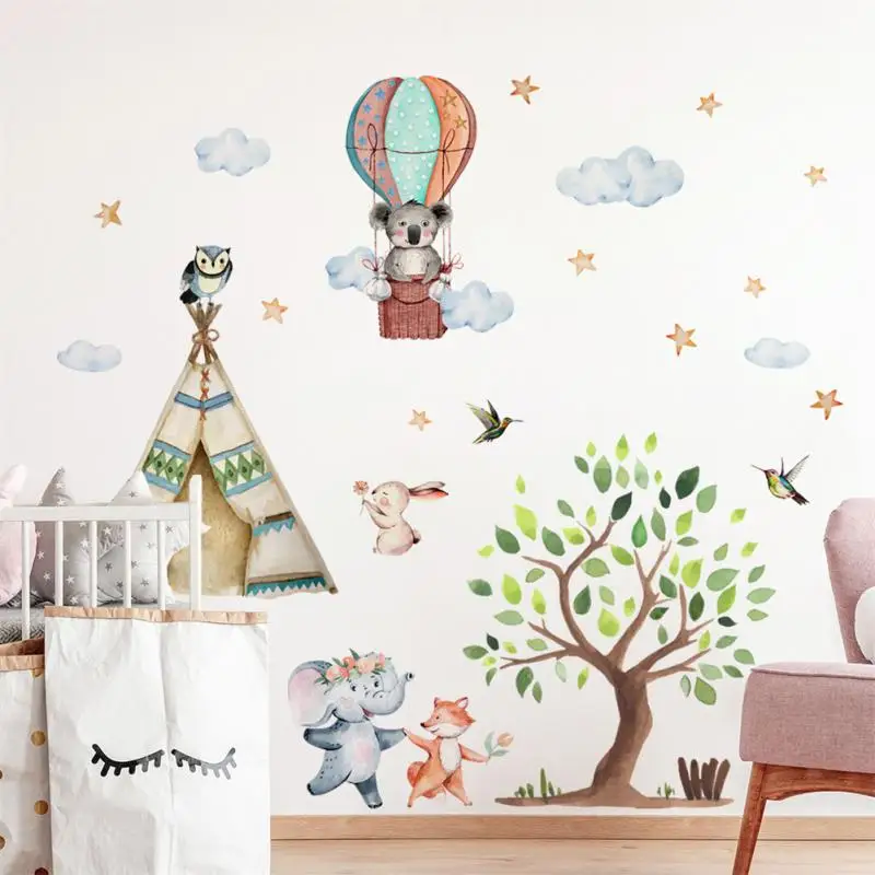 

Mildew-proof Wall Decals Room Interior Smooth Surface Waterproof Background Wall Stickers Environmental Protection Detachable