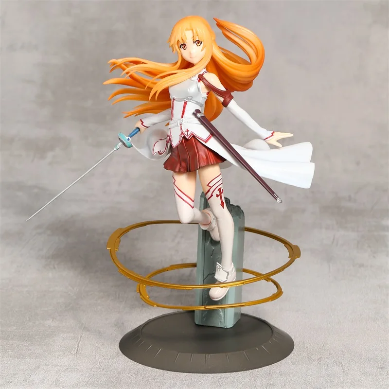 

Sword Art Online Asuna Aincrad, масштаб 1/8, ПВХ фигурка, Коллекционная модель, игрушка в подарок
