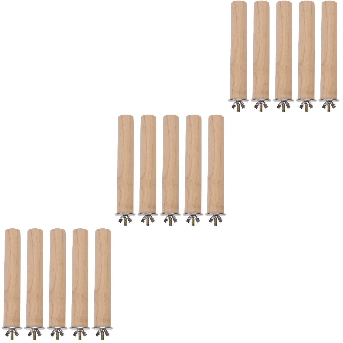 

Bird Perchstand Wood Cages Parrot Perches Wooden Birds Cockatiel Playing Pole Parakeet Cage Paw Grinding Stick