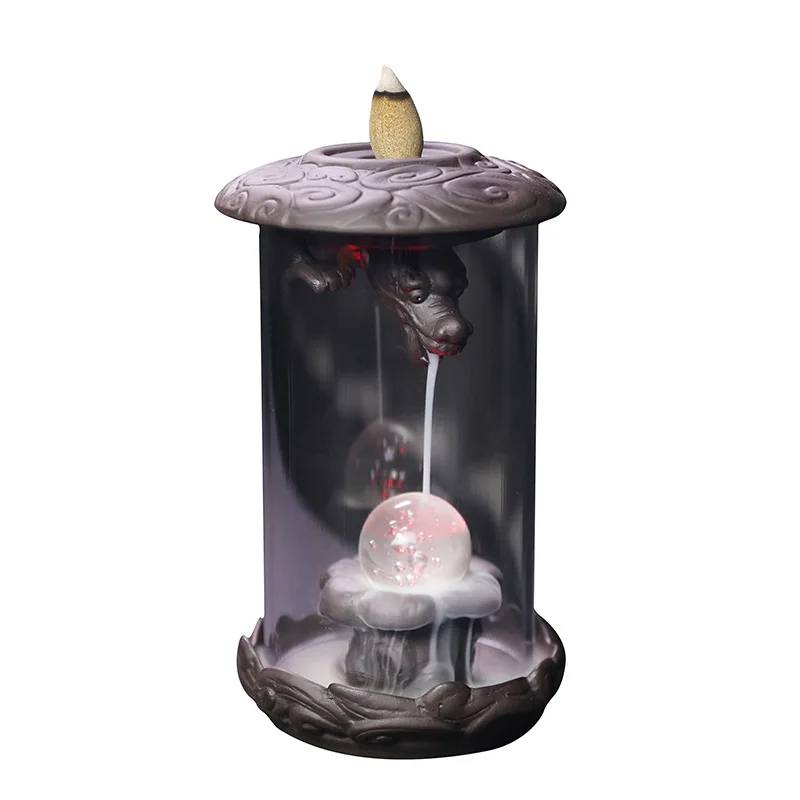 

Decoration Home Decoraction Backflow Incense Maker Holder for Incense Burners With Reflux Censer Waterfall Smoke Stand Sticks