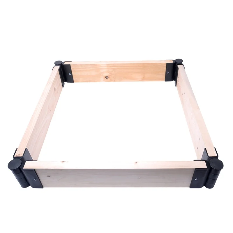 

Wooden vegetable garden bed raised planter box