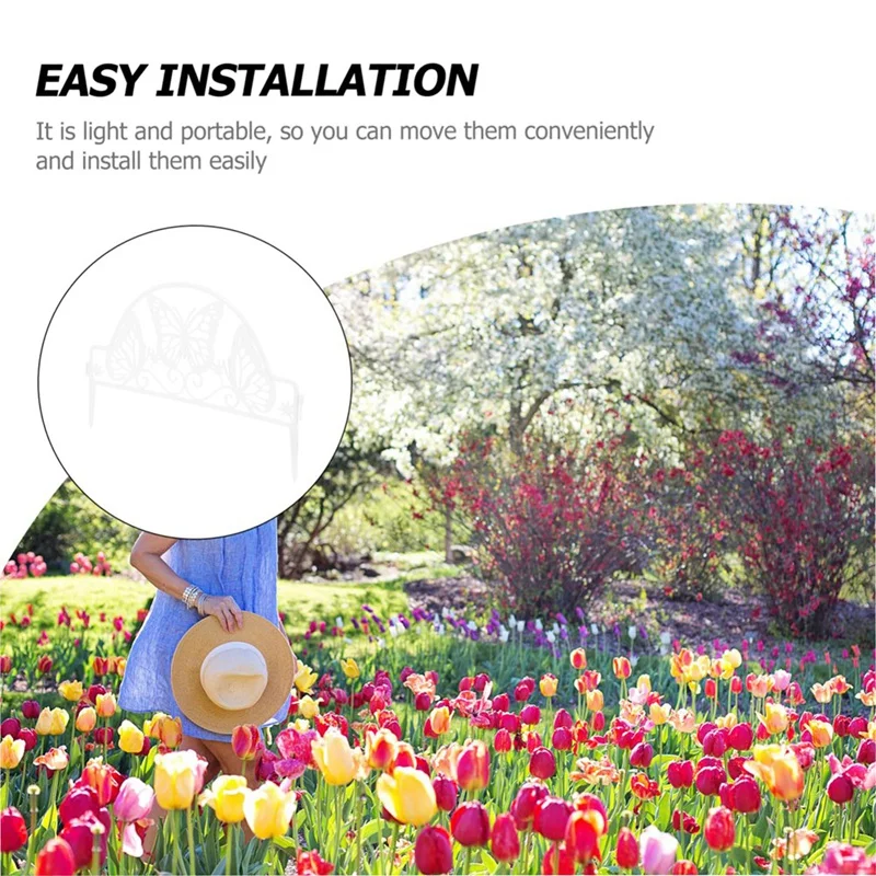 4 шт. уличная ограда садовая задняя граница газон Рождественская елка украшения