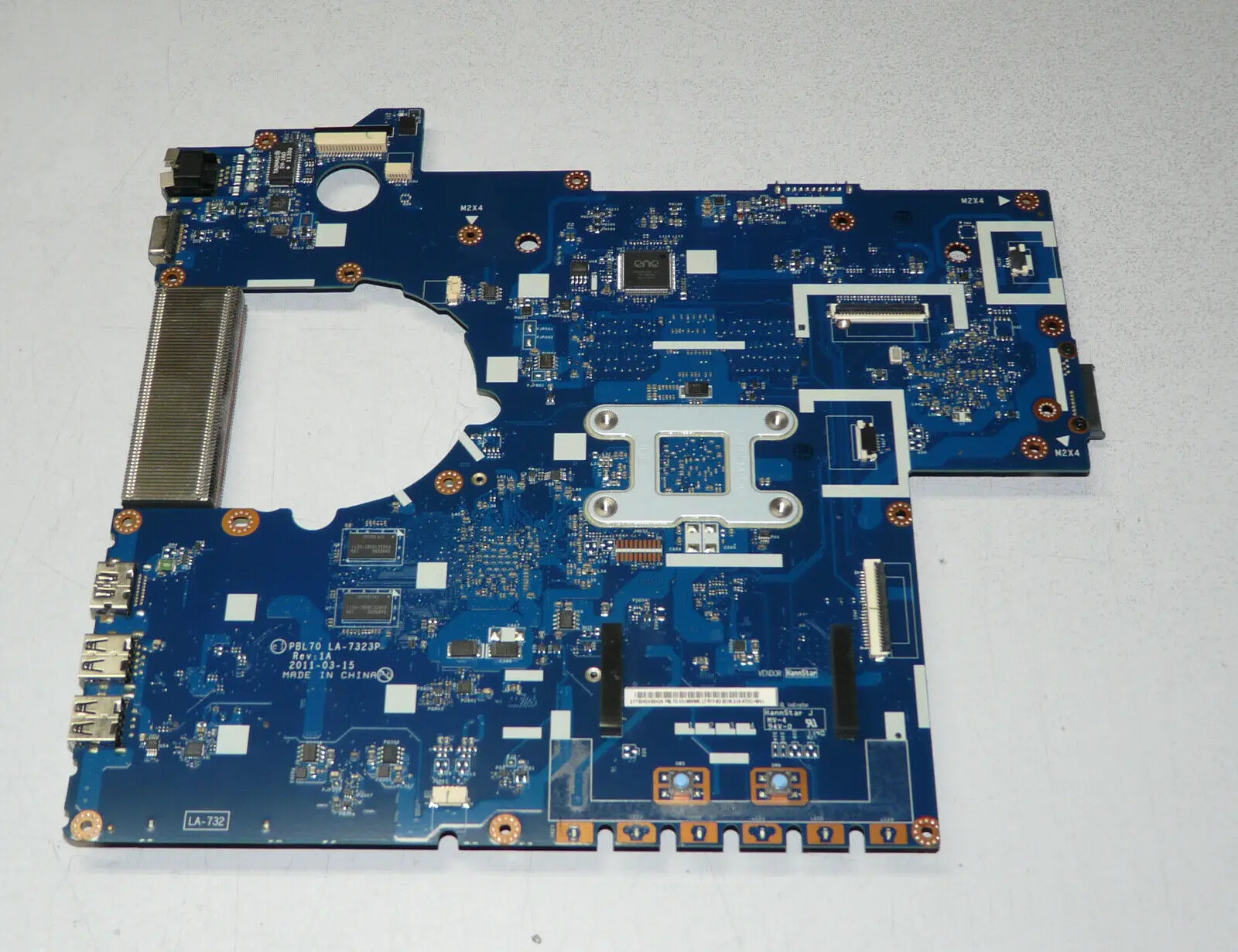 

Motherboard PBL70 LA-7323P Rev. 1A E-450 1.65GHz CPU for ASUS X73B Notebook