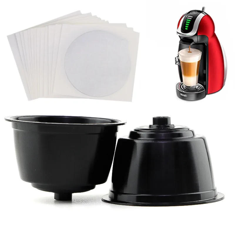 

Creative Applicable Dolce Gusto Coffee Capsule Shell Diy Filter For Coffee Plastic Disposable 2023 Durable Coffee Maker Capsule