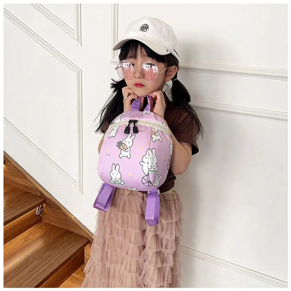 Детский Рюкзак С Милым Мультяшным Кроликом Разноцветная Нейлоновая