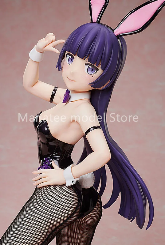 Фото БЕСПЛАТНО Original Oreimo 2 Kuroneko Bunny Ver. 1/4 ПВХ Фигурка Аниме Модель Игрушки Коллекция Кукла Подарок №5
