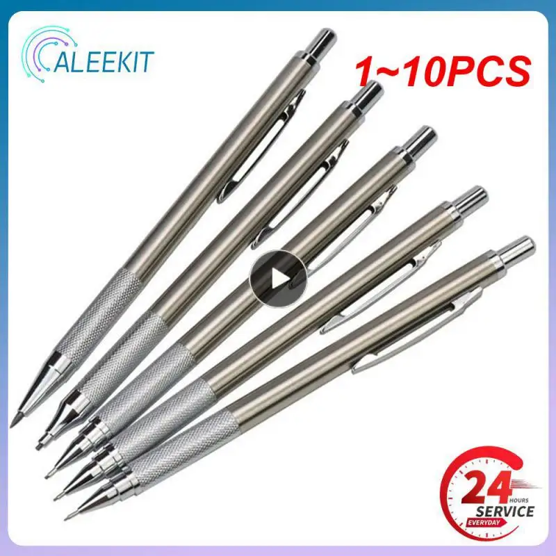 

1~10PCS High Quality Titanium Tactical Bolt Action Ballpoint Pen Self Defense EDC Writing Tools for Outdoor Traveling Office