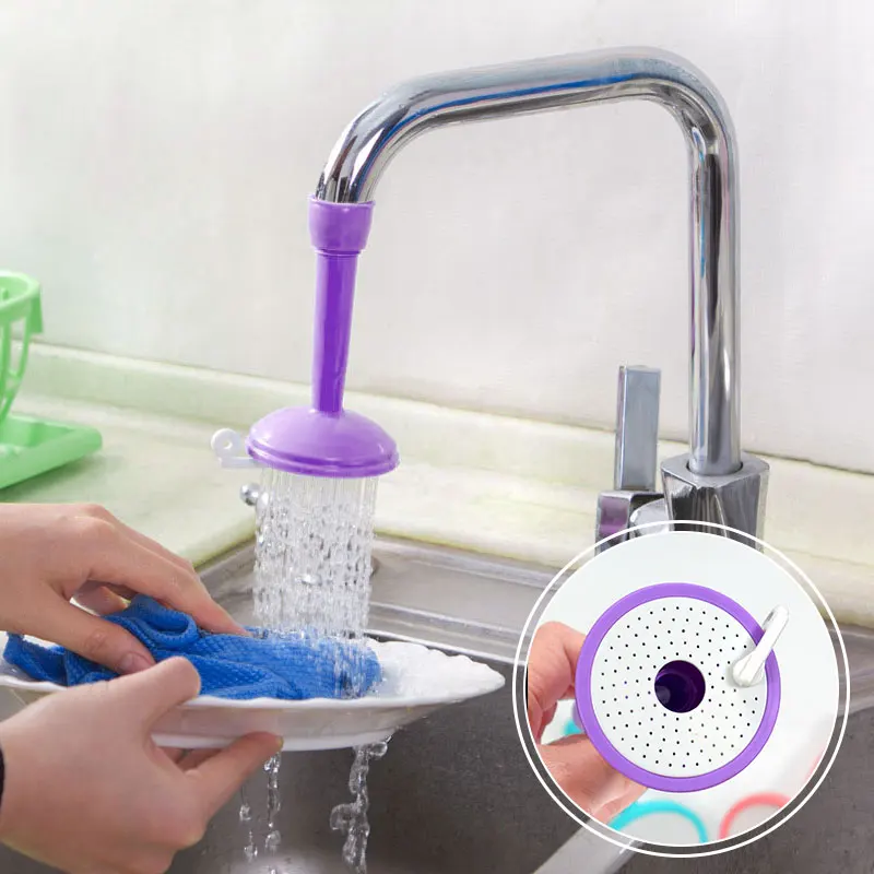 

Silicone Kitchen Faucet Sprayers Water Shower Rotating Tap Sprayer Water Filter Valve Water Saving Kitchen Accessories New Sale