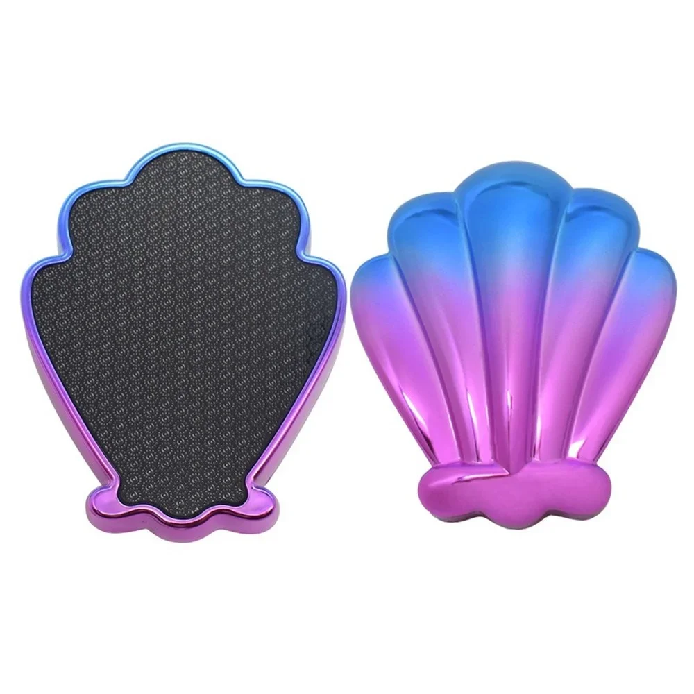 

Foot Grinding Stone Shell-shaped Glass Foot Plate File Quickly Beautiful and Tender Feet