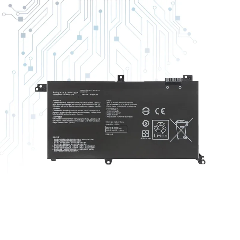 Новый аккумулятор B31N1732 для ноутбука Asus VivoBook S14 S430FA S430FN S430UA X430UN R430FA X430FN X571G X571LH X571GT