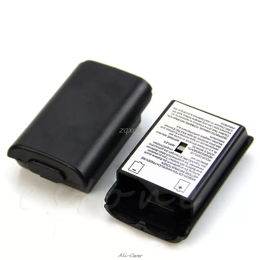 

2Pc AA Battery Back Cover Case Shell Pack For Xbox 360 Wireless Controller New