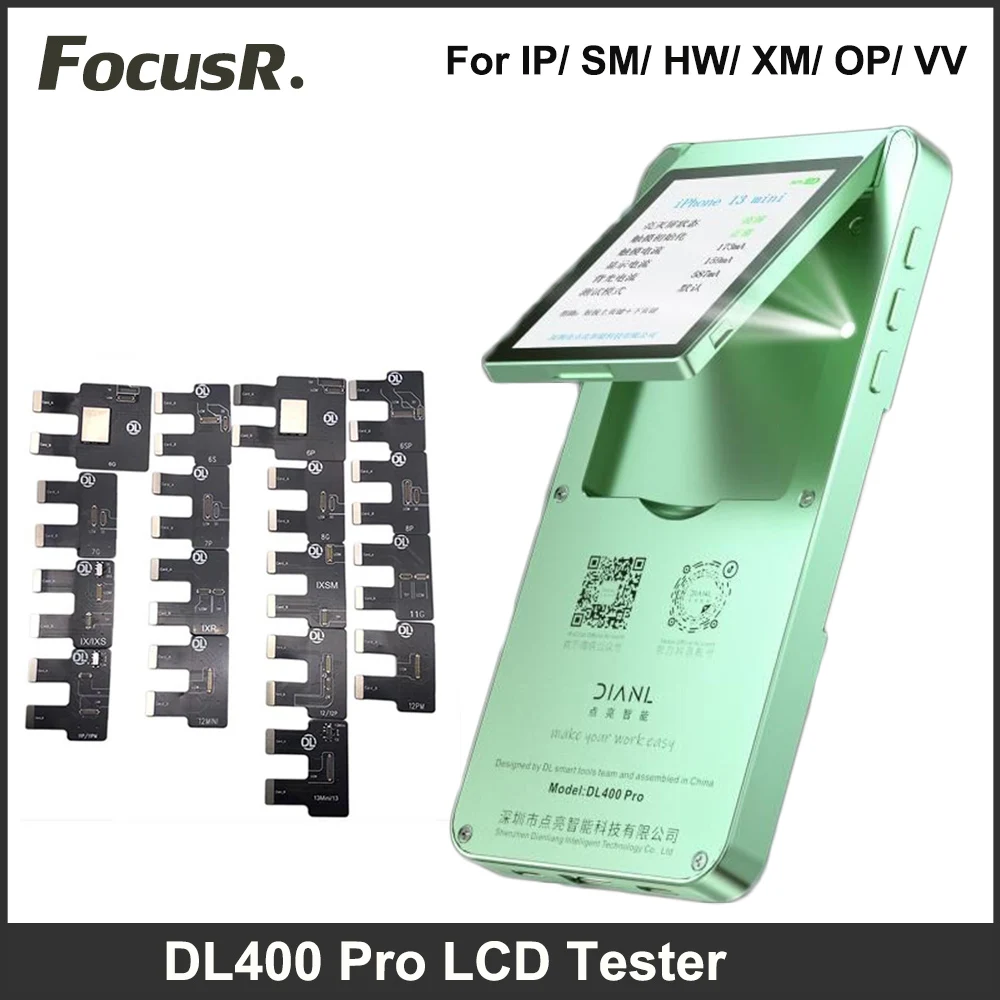 New DL400 Pro LCD Screen Display Tester For iPhone 13 mini 12 Pro Max 11 Samsung 3D Touch Testing True Tone Recovery Programmer
