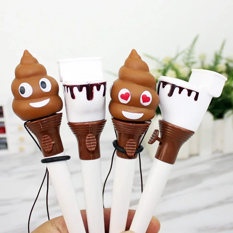 20 шт. корейские канцелярские товары для студентов делают веселой какашкой и