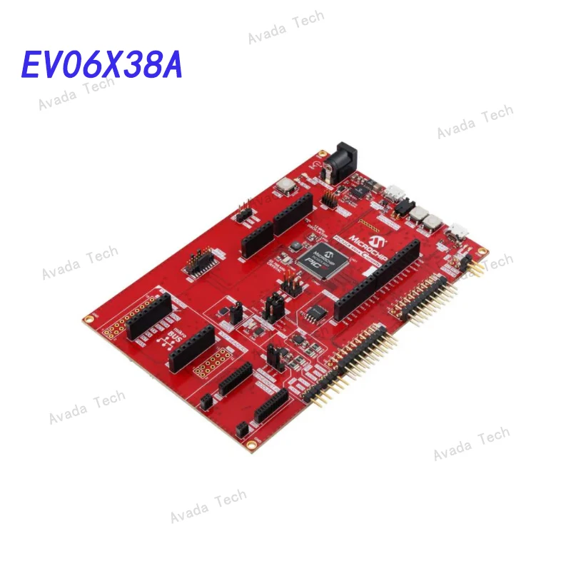 Плата Avada Tech EV06X38A PIC / DSPIC PIC32CX SG41 для оценки любопытства