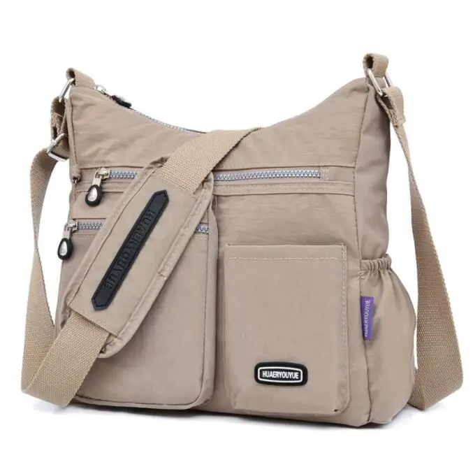 

Модные новые женские нейлоновые сумки через плечо, сумки-мессенджеры, водонепроницаемая сумка через плечо, многофункциональная сумка