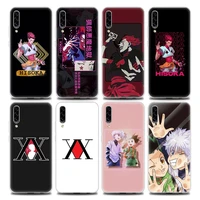 anime x hunter hisoka clear phone case for samsung a70 a70s a40 a50 a30 a20e a20s a10 a10s note 8 9 10 20 silicone