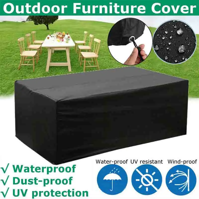 

Outdoor Protection Cover Waterproof Garden Furniture Cover Waterproof Outdoor Table Cover Tarp Waterproof Rain Covers Covering