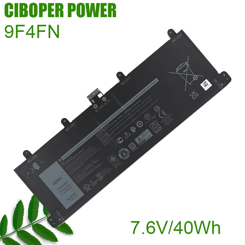 CP New Original 9F4FN 7.6V 40Wh Laptop Battery