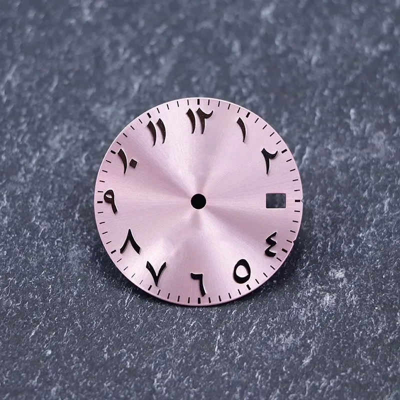 

Новинка, 28,5 мм, S-образный циферблат, модифицированные часы, аксессуары, 007 Циферблат для NH35/NH36/4R/6R/7S, механизм «сделай сам», запасные части, ремонт, замена