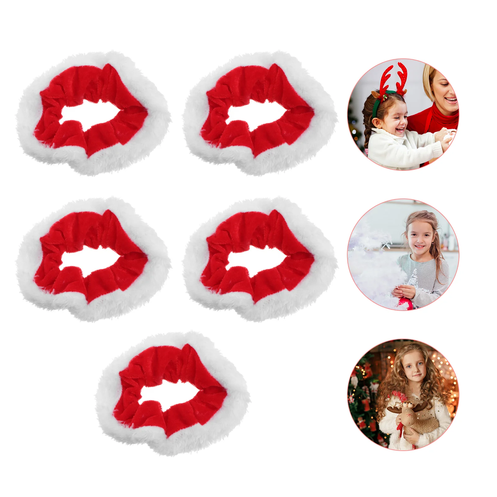 

5 Pcs Christmas Hair Band The Bubble Accesorios Para De Mujeres Girls Accessories