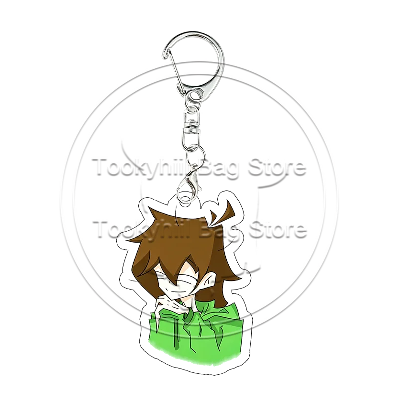 Фото Акриловый брелок Eddsworld с персонажами Эдд и Мэтт Торд, аниме-фигурка, подвеска, аксессуар для сумки, коллекционный сувенир, подарок для косплея №2