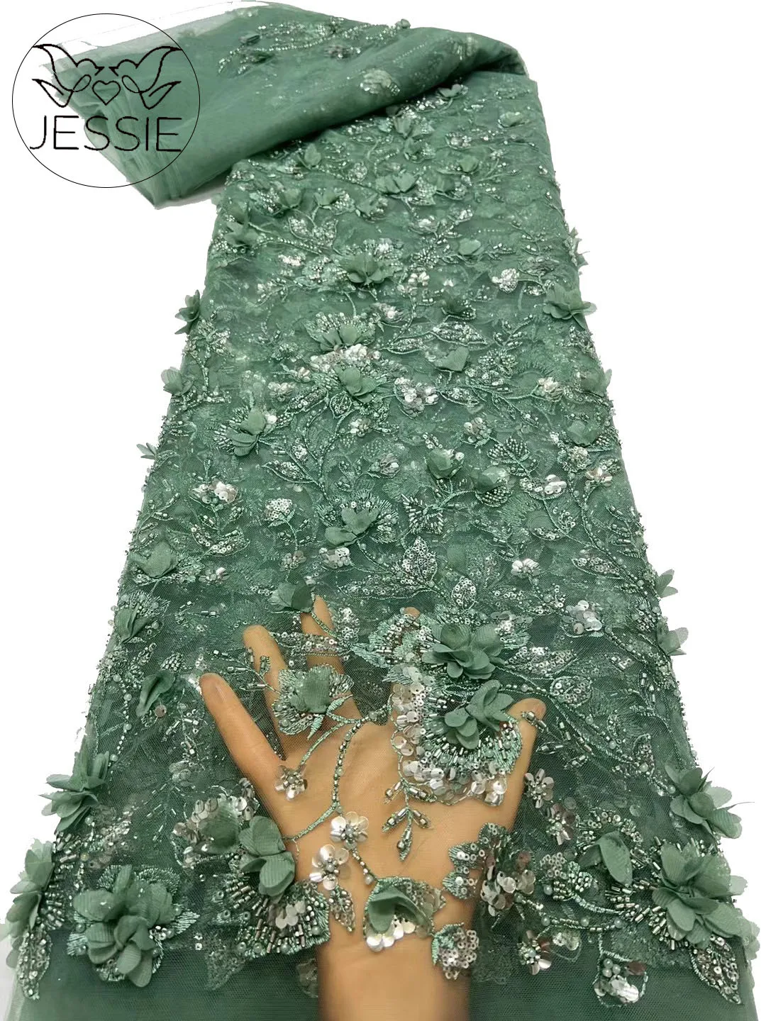 Новейшие великолепные разноцветные блестящие бусины с французской нигерийской