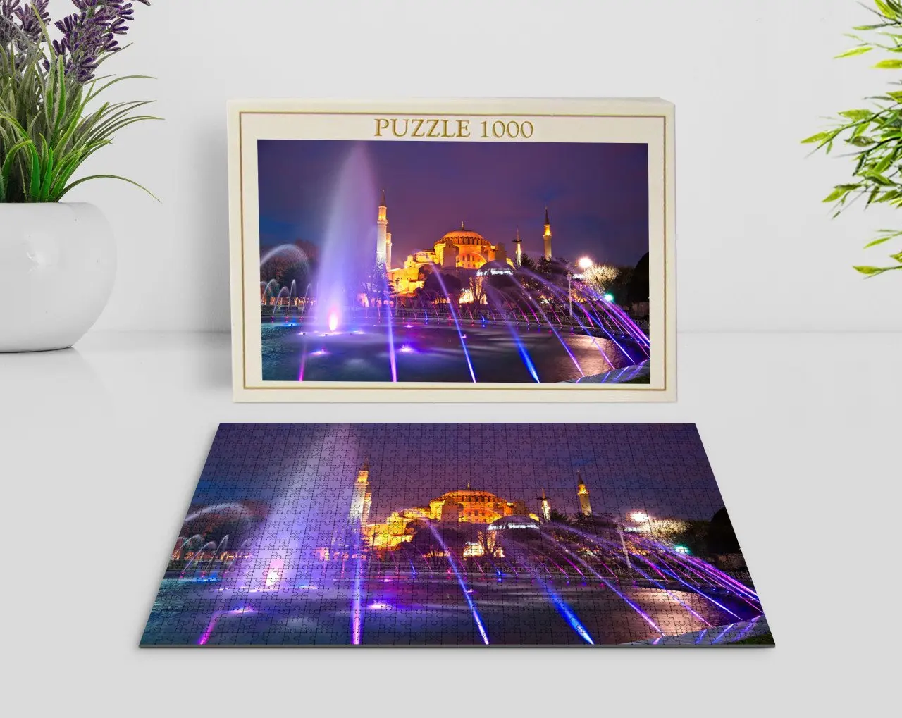 

BK домашний стамбольский пейзаж 1000 шт. Профессиональный пазл-18