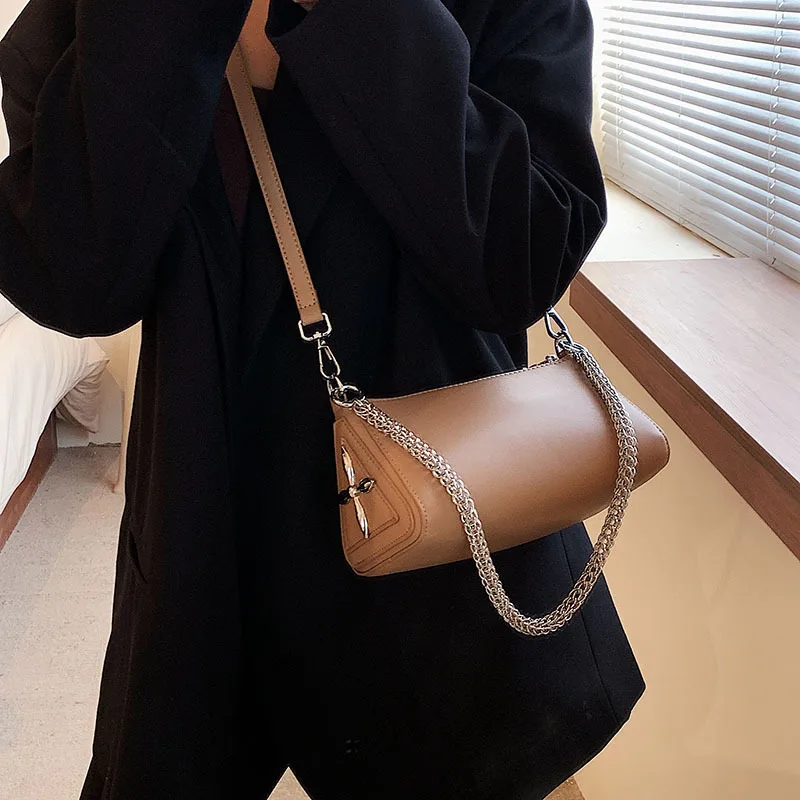 

Роскошная дизайнерская сумочка и кошелек, женская сумка на плечо, высококачественные сумки через плечо из искусственной кожи, женская сумка на цепочке в стиле ретро 2023