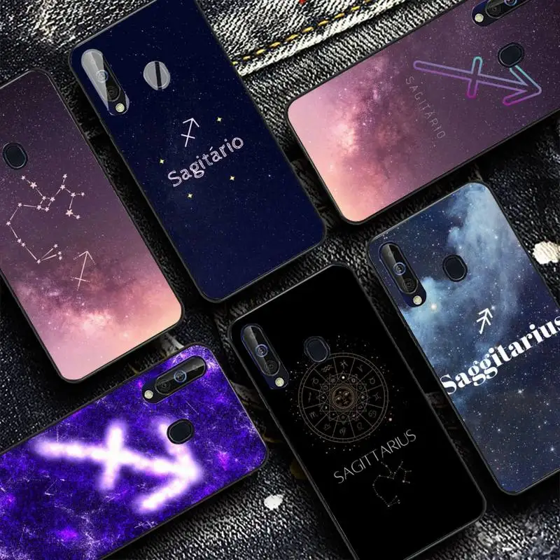 

Constellation Sagittarius Phone Case for Samsung A51 01 50 71 21S 70 31 40 30 10 20 S E 11 91 A7 A8 2018