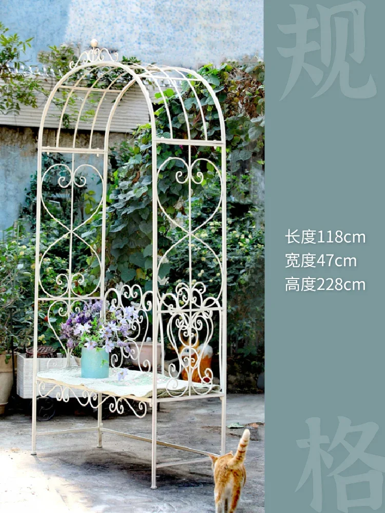 Подставка с арочной подставкой для цветов подставка большого двора сада балкона